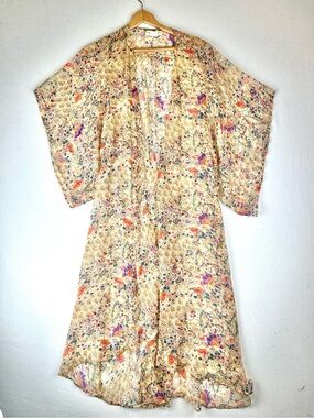 Staring at Stars Open Front Cardigan Duster Boho Hippie Festival Beach